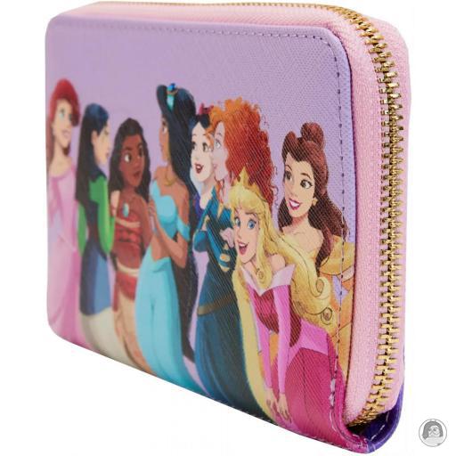 Loungefly Portefeuille zippé Triple Poches Princesses Disney (Disney) (Princesses Disney (Disney))