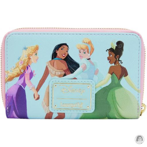 Loungefly Portefeuille zippé Triple Poches Princesses Disney (Disney) (Princesses Disney (Disney))