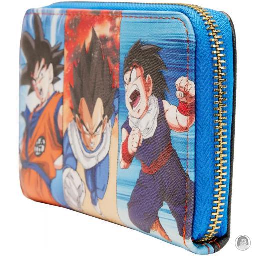 Loungefly Portefeuille zippé Triple Poches Scènes Dragon Ball Z (Dragon Ball Z)