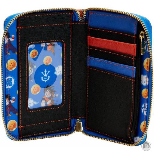 Loungefly Portefeuille zippé Triple Poches Scènes Dragon Ball Z (Dragon Ball Z)