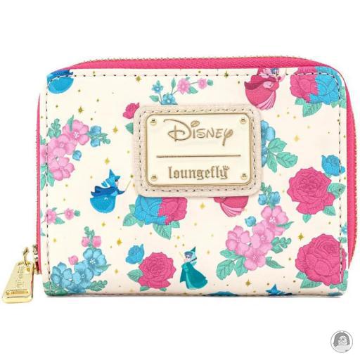 Loungefly Portefeuille zippé Les Trois Bonnes Fées Floral La Belle au Bois Dormant (Disney) (La Belle au Bois Dormant (Disney))