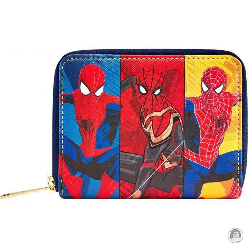 Loungefly Amazon Portefeuille zippé Trois Spider-Man Spider-Man : No Way Home (Marvel)