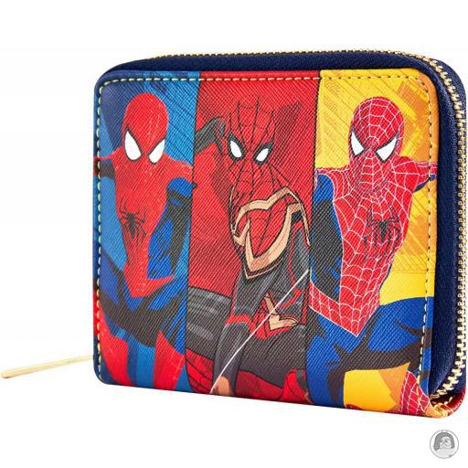 Loungefly Portefeuille zippé Trois Spider-Man Spider-Man : No Way Home (Marvel) (Spider-Man : No Way Home (Marvel))