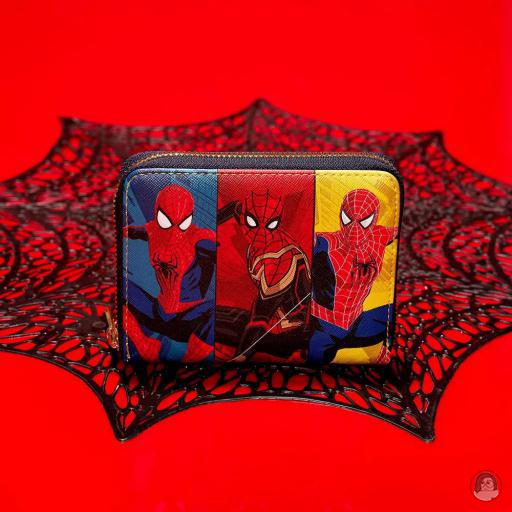 Loungefly Portefeuille zippé Trois Spider-Man Spider-Man : No Way Home (Marvel) (Spider-Man : No Way Home (Marvel))