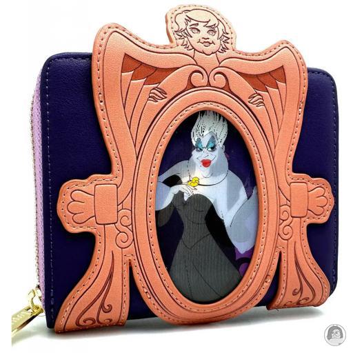 Loungefly Portefeuille zippé Ursula et Vanessa Miroir Lenticulaire La Petite Sirène (Disney) (La Petite Sirène (Disney))