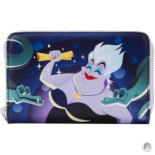 Loungefly Portefeuilles Portefeuille zippé Ursula Lair Glow La Petite Sirène (Disney)