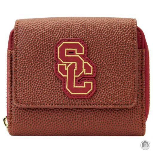 Loungefly Portefeuille zippé USC Trojans SC Interlock Football NFL (National Football League) (NFL (National Football League))