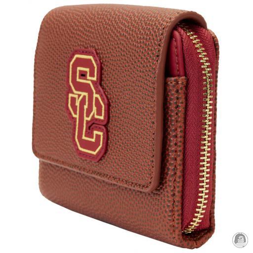 Loungefly Portefeuille zippé USC Trojans SC Interlock Football NFL (National Football League) (NFL (National Football League))