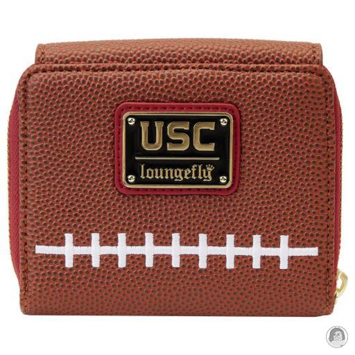 Loungefly Portefeuille zippé USC Trojans SC Interlock Football NFL (National Football League) (NFL (National Football League))