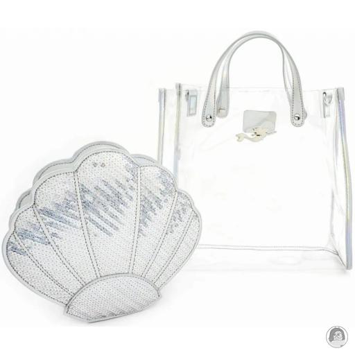 Loungefly Sac à bandoulière 30ème Anniversaire Ariel Transparent La Petite Sirène (Disney) (La Petite Sirène (Disney))