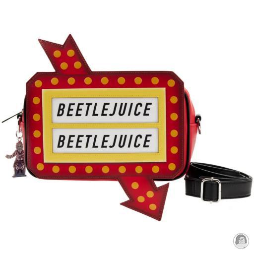 Loungefly Brille dans le noir Sac à bandoulière Beetlejuice Graveyard Sign Glow Beetlejuice