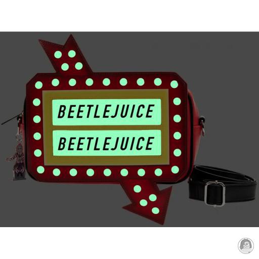 Loungefly Sac à bandoulière Beetlejuice Graveyard Sign Glow Beetlejuice (Beetlejuice)