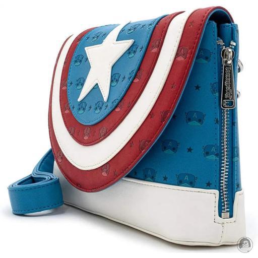 Loungefly Sac à bandoulière Bouclier Pop! by Loungefly Captain America (Marvel) (Captain America (Marvel))