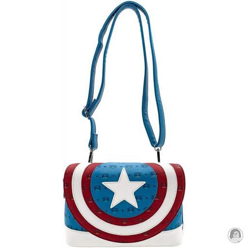 Loungefly Sac à bandoulière Bouclier Pop! by Loungefly Captain America (Marvel) (Captain America (Marvel))