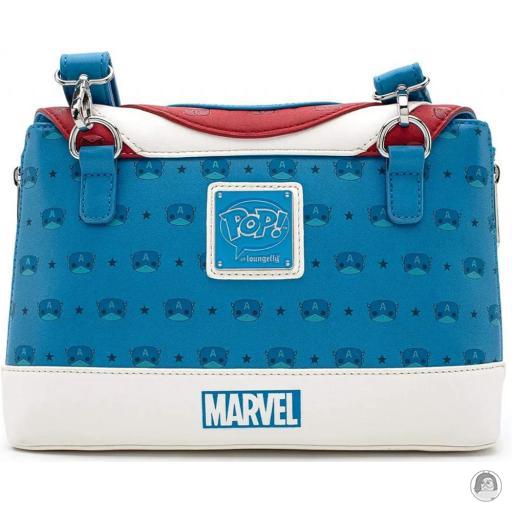 Loungefly Sac à bandoulière Bouclier Pop! by Loungefly Captain America (Marvel) (Captain America (Marvel))