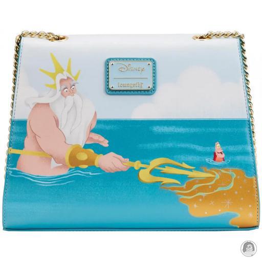 Loungefly Sac à bandoulière Cadeau du Roi Triton La Petite Sirène (Disney) (La Petite Sirène (Disney))