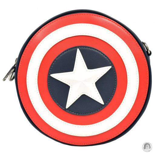 Loungefly Sacs à bandoulière Sac à bandoulière Captain America (Exclusivité Japon) Captain America (Marvel)