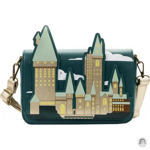 Loungefly Sacs à bandoulière Sac à bandoulière Château de Poudlard Doré Harry Potter (Wizarding World)