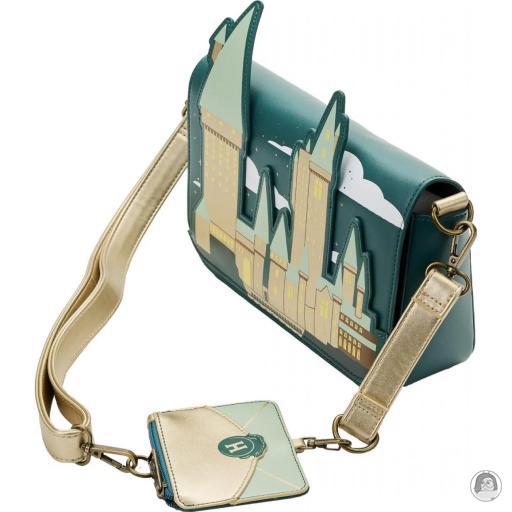 Loungefly Sac à bandoulière Château de Poudlard Doré Harry Potter (Wizarding World) (Harry Potter (Wizarding World))