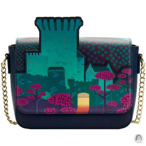 Loungefly Rebelle (Pixar) Sac à bandoulière Château de la Princesse Mérida Rebelle (Pixar)