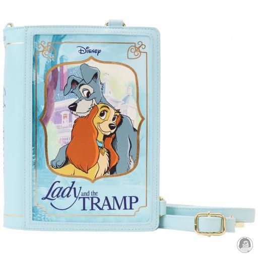 Loungefly Livre Disney Sac à bandoulière Livre Classique La Belle et le Clochard (Disney)