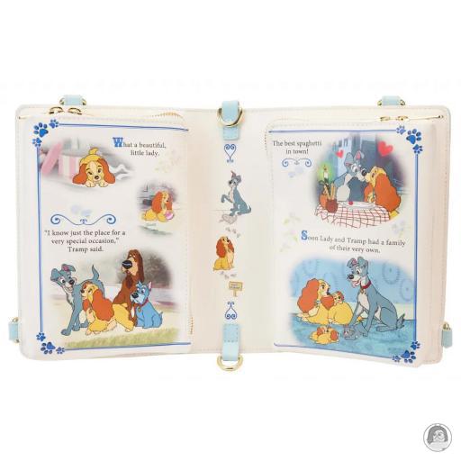 Loungefly Sac à bandoulière Livre Classique La Belle et le Clochard (Disney) (La Belle et le Clochard (Disney))