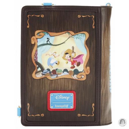 Loungefly Sac à bandoulière Livre Classique Pinocchio (Disney) (Pinocchio (Disney))