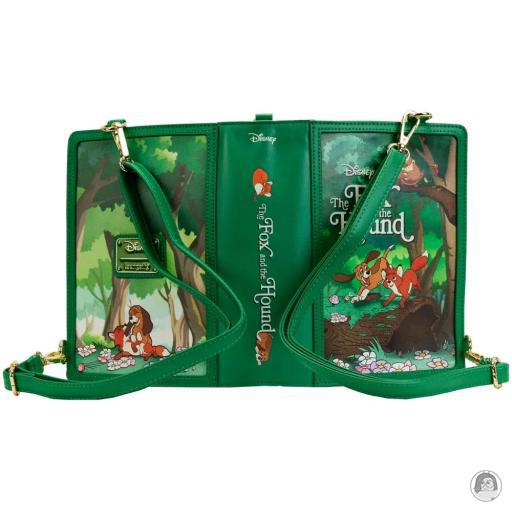 Loungefly Sac à bandoulière Livre Classique Rox et Rouky (Disney) (Rox et Rouky (Disney))