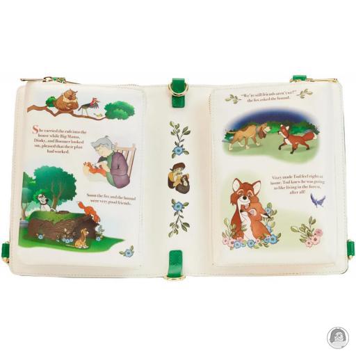 Loungefly Sac à bandoulière Livre Classique Rox et Rouky (Disney) (Rox et Rouky (Disney))