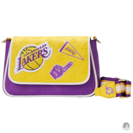 Loungefly Patch Sac à bandoulière Los Angeles Lakers Patch Icons NBA (National Basketball Association)