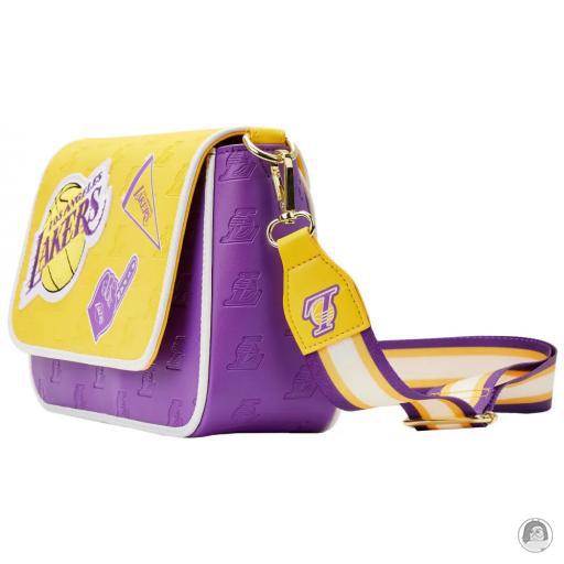 Loungefly Sac à bandoulière Los Angeles Lakers Patch Icons NBA (National Basketball Association) (NBA (National Basketball Association))