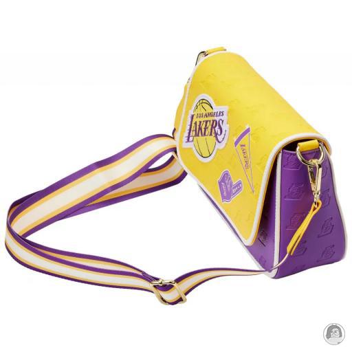 Loungefly Sac à bandoulière Los Angeles Lakers Patch Icons NBA (National Basketball Association) (NBA (National Basketball Association))