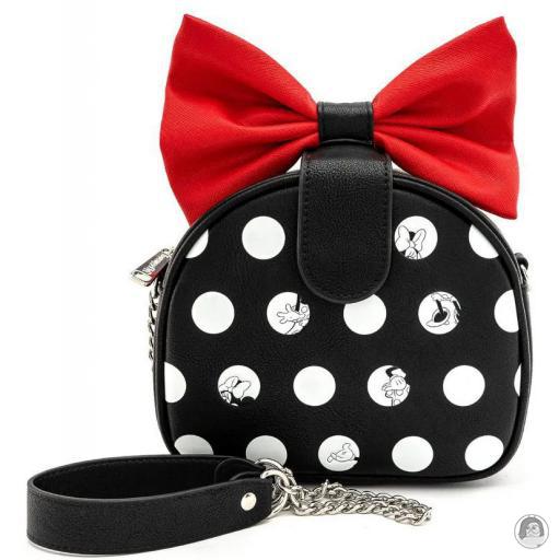 Loungefly Mickey Mouse (Disney) Sac à bandoulière Minnie Mouse avec Nœud Rouge Mickey Mouse (Disney)