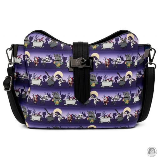 Loungefly Sac à bandoulière Parade d'Halloween L'Étrange Noël de Monsieur Jack (Disney)