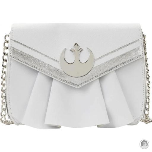 Loungefly Sacs à bandoulière Sac à bandoulière Princesse Leia Cosplay Blanc Star Wars