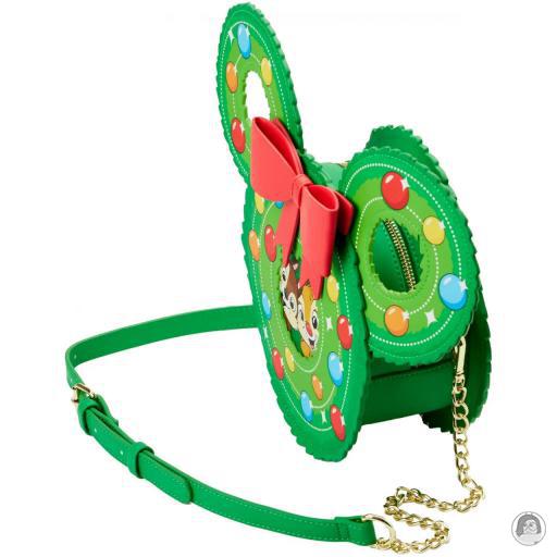 Loungefly Sac à bandoulière Sapin de Noël Tic et Tac (Disney) (Tic et Tac (Disney))