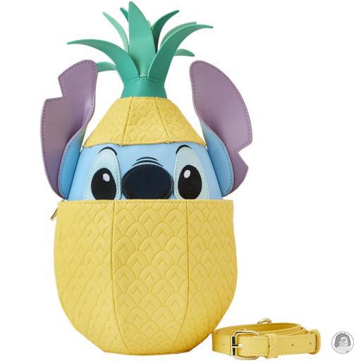 Loungefly Sacs à bandoulière Sac à bandoulière Stitch dans l'Ananas Lilo et Stitch (Disney)