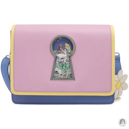 Loungefly Sacs à bandoulière Sac à bandoulière Trou de Serrure Alice au Pays des Merveilles (Disney)