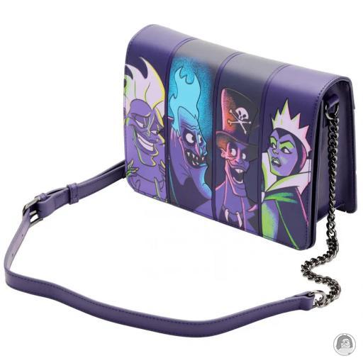 Loungefly Sac à bandoulière Villains dans le noir Disney Villains (Disney) (Disney Villains (Disney))