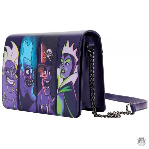 Loungefly Sac à bandoulière Villains dans le noir Disney Villains (Disney) (Disney Villains (Disney))