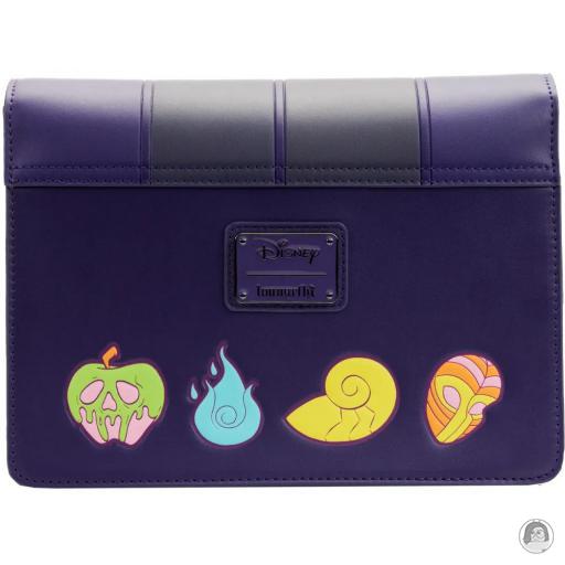 Loungefly Sac à bandoulière Villains dans le noir Disney Villains (Disney) (Disney Villains (Disney))