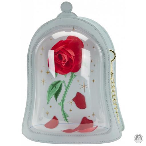 Loungefly Loungefly.com Sac à bandoulière Vitrine Rose La Belle et la Bête (Disney)