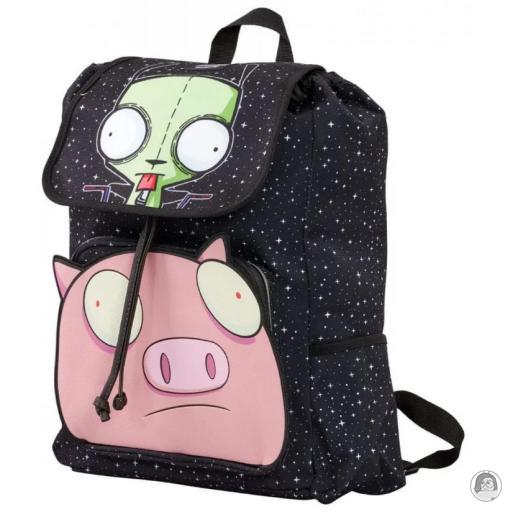 Loungefly Sac à dos Gir et le Cochon Zim l'Envahisseur (Nickelodeon) (Zim l'Envahisseur (Nickelodeon))