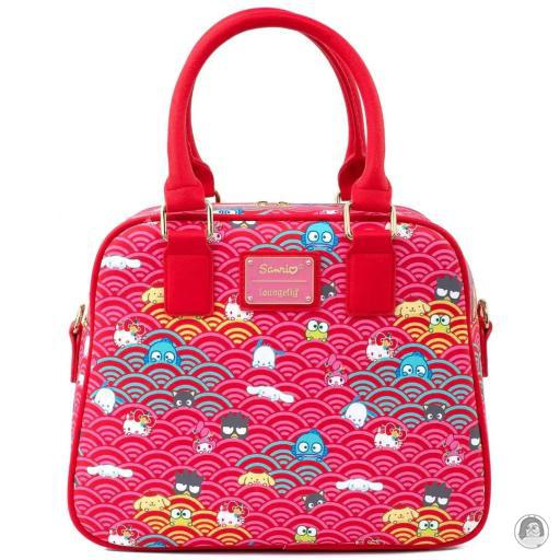 Loungefly Sacs à main Sac à main 60ème Anniversaire Hello Kitty Vague Rose Sanrio