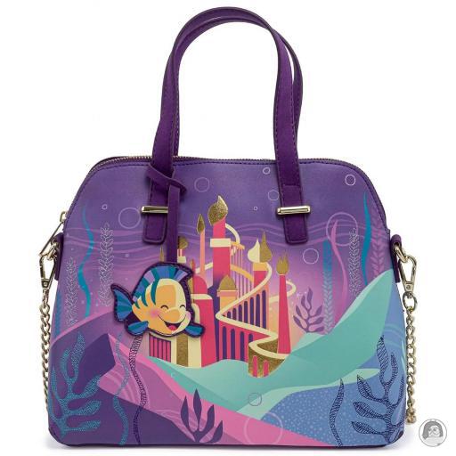 Loungefly Sacs à main Sac à main Château d'Ariel La Petite Sirène (Disney)