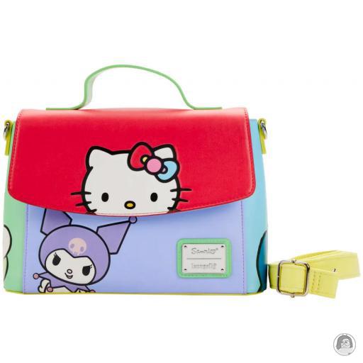 Loungefly Sanrio Sac à main Hello Kitty et ses amis Color Block Sanrio