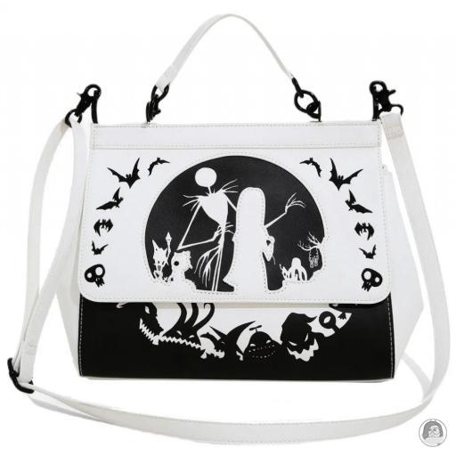 Loungefly Sac à main Jack et Sally Silhouette L'Étrange Noël de Monsieur Jack (Disney) (L'Étrange Noël de Monsieur Jack (Disney))