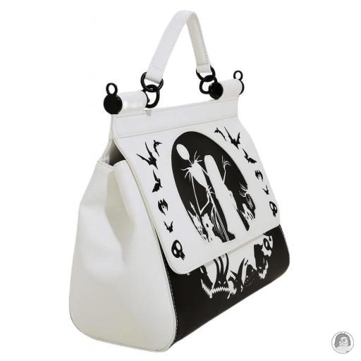 Loungefly Sac à main Jack et Sally Silhouette L'Étrange Noël de Monsieur Jack (Disney) (L'Étrange Noël de Monsieur Jack (Disney))