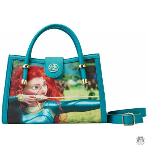 Loungefly Sacs à main Sac à main Mérida Scène de Princesse Rebelle (Pixar)