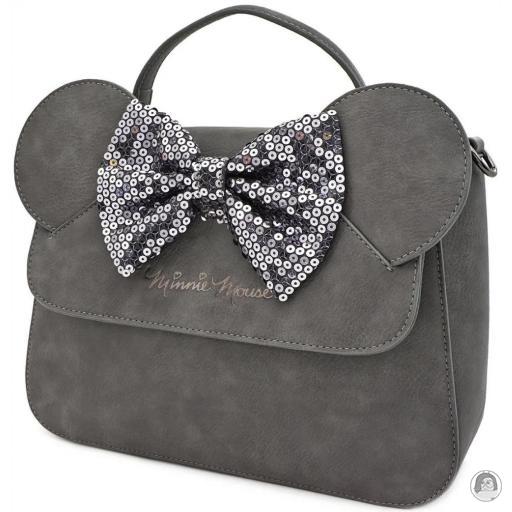 Loungefly Sac à main Minnie Mouse avec Nœud Sequin Gris Mickey Mouse (Disney) (Mickey Mouse (Disney))